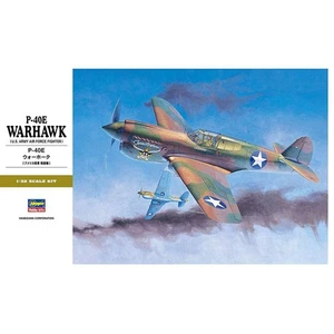 Hasegawa 1/32 P-40E Warhawk - Build & Paint Plastic Model Kit - Imagen 1 de 3