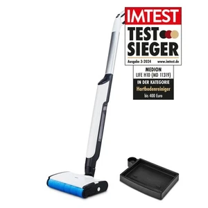 MEDION LIFE H10 Hartbodenreiniger Akku Saugen Wischen 450ml kabellos beutellos - Bild 1 von 7