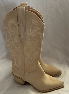 Jeffrey Campbell DAGGET WILDLEDER Stiefel Größe 7,5 Neu - Bild 1 von 10