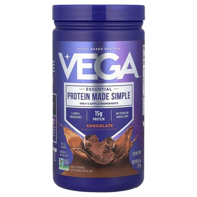 Essential Protein Made Simple, Plant-Based Protein, Chocolate, 9.6 oz (271 g) - Image 1 of 2