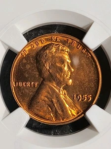 1955 LINCOLN Wheat 1¢ - Make An Offer! NGC MS66RD Ungraded DDO- HUGE Potential! - Picture 1 of 10