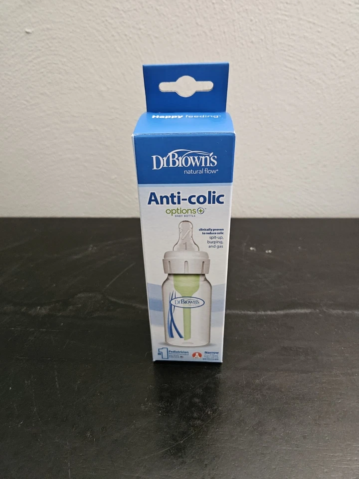 Dr. Brown's Options+ Anti-Colic Baby Bottle 4oz Brand New - Image 1 of 1