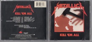 Metallica - Kill 'Em All CD 1983 Elektra EARLY PRESS 960766-2 WHIPLASH MISPRINT - Bild 1 von 4