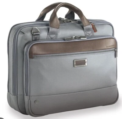 Briggs & Riley Medium Briefcase Grey - Image 1 of 4
