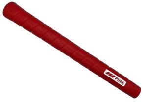 Pure Grips Wrap Golf Swing Grip - Jumbo / Oversize - BOGEY RED