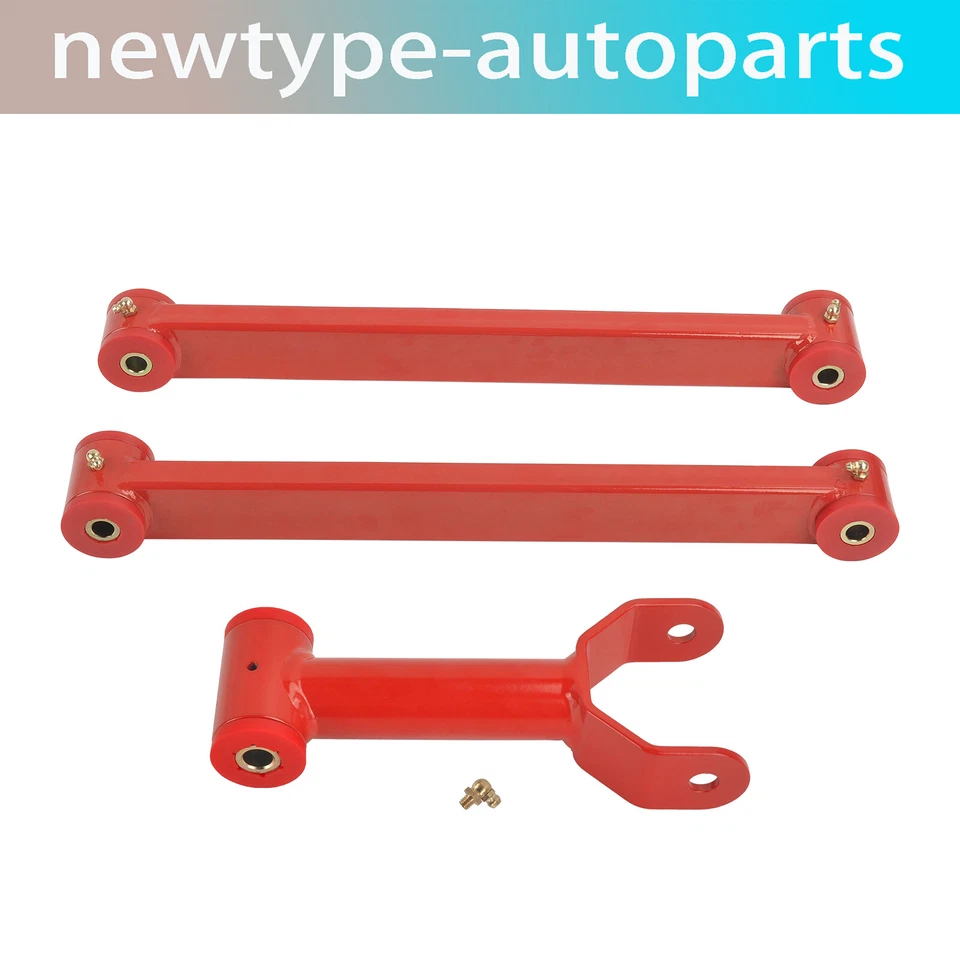 Brazo de control inferior superior trasero de 2 puertas rojo sin ajuste para Ford Mustang 2005 2006-2010 Foto 1 de 4