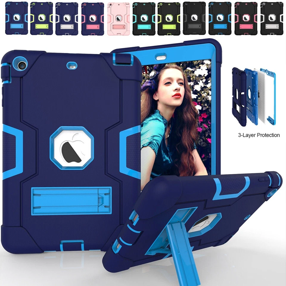 Stand Case Cover For iPad A16 11th 10th 9th 8th 7th 6th 5th Gen Christmas gifts - Image 1 of 4