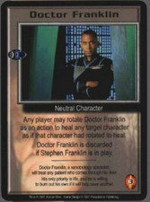 Doctor Franklin-PROMO-Babylon 5 CCG TCG