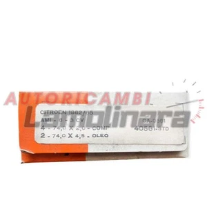 Fasce elastiche segmenti pistoni CITROEN Ami 6 3cv 74x2+2+4.5 STD 74.00 COFAP - Picture 1 of 1