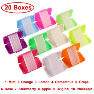 100* Fruit Scent Dental Orthodontics Ortho Wax for Braces Gum Irritation Relief - Picture 1 of 6