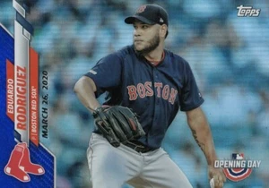 Topps Opening Day 2020 EDUARDO RODRIGUEZ lámina azul #23 Medias Rojas cantidad disponible - Imagen 1 de 1
