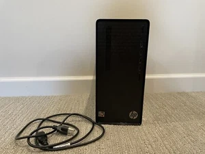 HP Desktop - AMD Ryzen 5 - 12GB Memory - 512GB SSD - Dark Black - Picture 1 of 5
