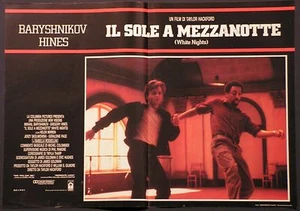 Fotobusta IL SOLE A MEZZANOTTE 1°ED.ITAL.1986 BARYSHNIKOV ROSSELLINI HINES PAGE - Picture 1 of 1