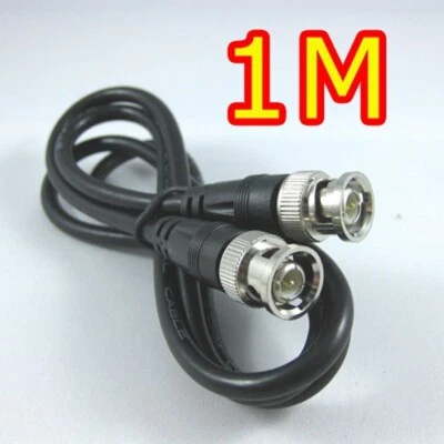 10pcs 1m BNC Male to BNC Male Cable 3feet video cctv extend cord for cctv camera - Image 1 of 4