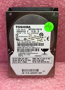 625237-001 HP 500GB 2.5IN SATA300 7200RPM HDD - Picture 1 of 2