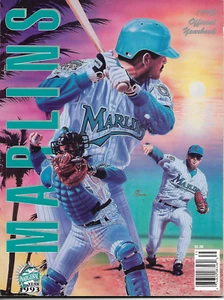 1993 Florida Marlins Eröffnungssaison Jahrbuch & Eröffnungsspielprogramm  - Bild 1 von 2