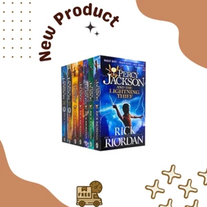 Percy Jackson Collection 7 Books Set Books by Rick Riodan Novels Movie & TV! - Picture 1 of 2