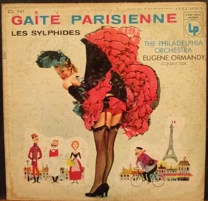 "Gaite Parisienne" Offenbach "Les Sylphides" Chopin  "Eugene Ormandy" CL 741 LP - Picture 1 of 6