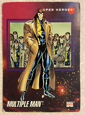 Vintage 1992 Impel Marvel Trading Card - #43 Multiple Man