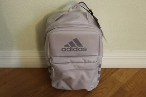 NWT WOMENS KIDS ADIDAS LUNCH BAG SANTIAGO VIOLET PURPLE - Picture 1 of 5