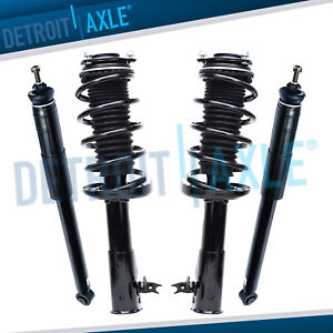 Front Struts w/ Spring Rear Shock Absorbers for 2006-2011 Honda Civic Acura CSX