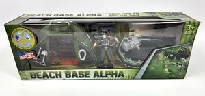 Beach Base Alpha Department of The ARMY MILITARY PLAY SET NEW SEALED Toys - Picture 1 of 12