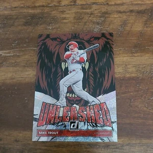 2022 Donruss Baseball Unleashed #UL-3 Mike Trout - Los Angeles Angels - Bild 1 von 7