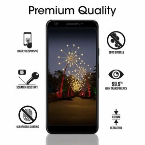 Für Google Pixel 3a XL & 3a Stoßfest Hartglas Displayschutzfolie Schutz 9H - Bild 1 von 22