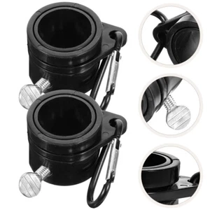 2pcs 1 Inch Flag Pole Rings with Clip for Preventing Tangling - Picture 1 of 12