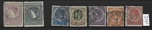 7 Early Ned Indies stamps (Postage/recharges)($1.45 Bargain) - Picture 1 of 2
