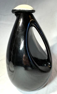 VINTAGE MCM KENWOOD #945 BLACK PITCHER WHITE LID MINT CONDITION-FREE SHIP - Picture 1 of 8