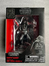 Star Wars Black Series 40TH Anniversary Titanium 3.75-inch DARTH VADER  01 - New