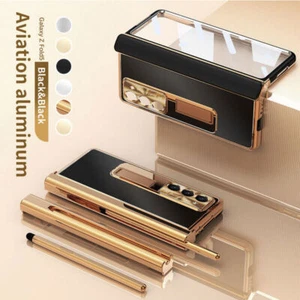 For Samsung Galaxy Z Fold 6 5 4 3 Shockproof Phone Case Kickstand Cover+Stylus - Zdjęcie 1 z 25