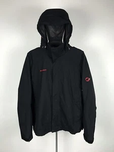 Men’s L/52,Mammut DryVent Waterproof,Windbreaker Hooded Jacket,Raincoat,Outdoor - Picture 1 of 13