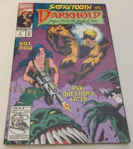 Sabretooth vs. Darkhold #4 (gennaio 1992) - Pagine dal Libro dei Peccati - In perfette condizioni ++!! - Foto 1 di 5