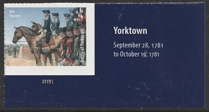 US 5977o Battlefields of Revolution Yorktown F plate single MNH 2025 - Picture 1 of 1