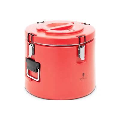 ROYAL CATERING Thermobehälter Edelstahl Thermobox Thermoport Warmhaltebehälter Speisen 15 L