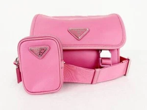 Bandolera Prada Saffiano Trim NUEVA - Imagen 1 de 9