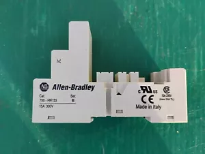 Allen Bradley 700-HN153 Ser B Relay Socket Base 15A 300V - Picture 1 of 3