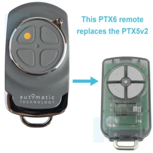 ATA iopener Automatic Garage Door Motor Remote PTX5v1 Replace Your PTX5v1 PTX5v2 - Picture 1 of 6
