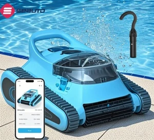 Kabelloser Poolsauger mit Wandklettern Poolroboter Boden und Wand Reinigung - Bild 1 von 8