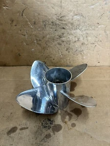 Evinrude BRP RX4 15x19P LH Counter Rotation Stainless Prop Propeller - Picture 1 of 11