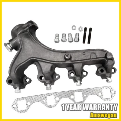 Colector de escape izquierdo para Ford Bronco E150 E250 E350 Econoline 1988-1996 674-169 Foto 1 de 2