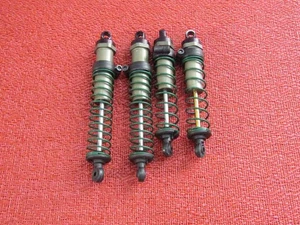 Vintage Associated RC10T2 T3 RC10T FT Hard Anodized Shocks Front/Rear. #0919 - Picture 1 of 12