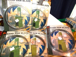 5 LOT BUFFALO TOOLS BAND SAW BLADES 82" x 5/8" FOR MEAT SAW 20222FW 4 TPI NOS - Picture 1 of 11