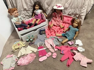 American Girl Puppen Konvolut: Grace, Mary Grace, McKenna, plus viel Zubehör! - Bild 1 von 17