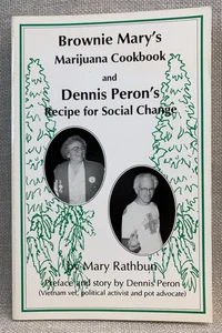 "Brownie Mary's Marijuana Cookbook" SIGNED Mary Rathbun (1993) PB Cannabis - Picture 1 of 3