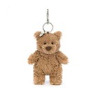 New Jellycat Barcelona Bear Keychain Charm Stuffed Toy Gift