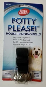 Simple Solution Töpfchen Please House Training Glocken für Hunde Neu ohne Etikett - Bild 1 von 2