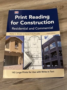 Print Reading for Construction Residential and Commercial 8ed with 140 Prints  - Bild 1 von 11